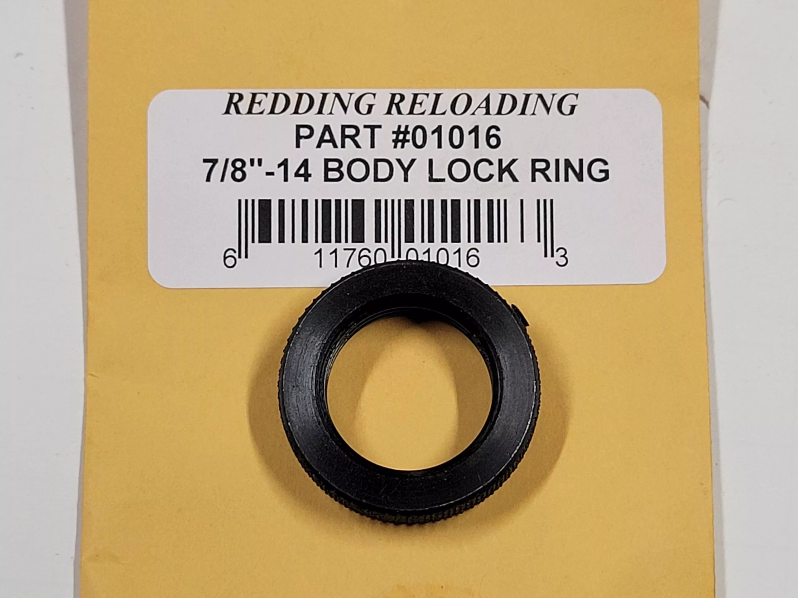 01016 Redding Body Lock Ring 7/8”-14