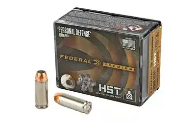 federal-personal-defense-hst-10mm-200gr-hollow-point-20rd-box Federal, Personal Defense HST, 10MM, 200Gr Hollow Point, 20Rd Box