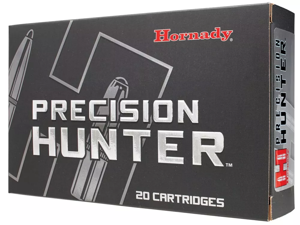 Hornady 80636 Precision Hunter7mmRemMag 162gr Extremely Low Drag eXpanding 20 Per Box