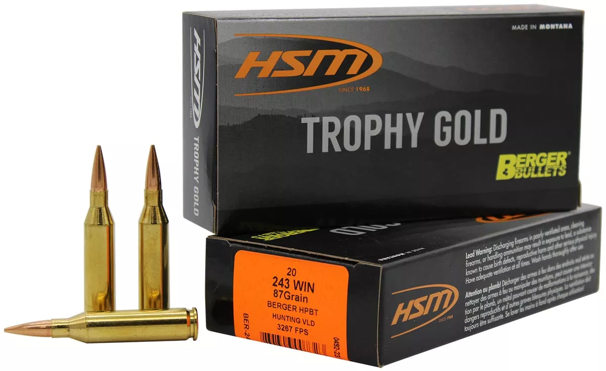 hsm-24387vld-trophy-gold-extended-range-243-win-87-gr-berger-hybrid-tactical-ope HSM 24387VLD Trophy Gold Extended Range 243 Win 87 gr Berger Hybrid Tactical Open Tip Match 20 Per Box