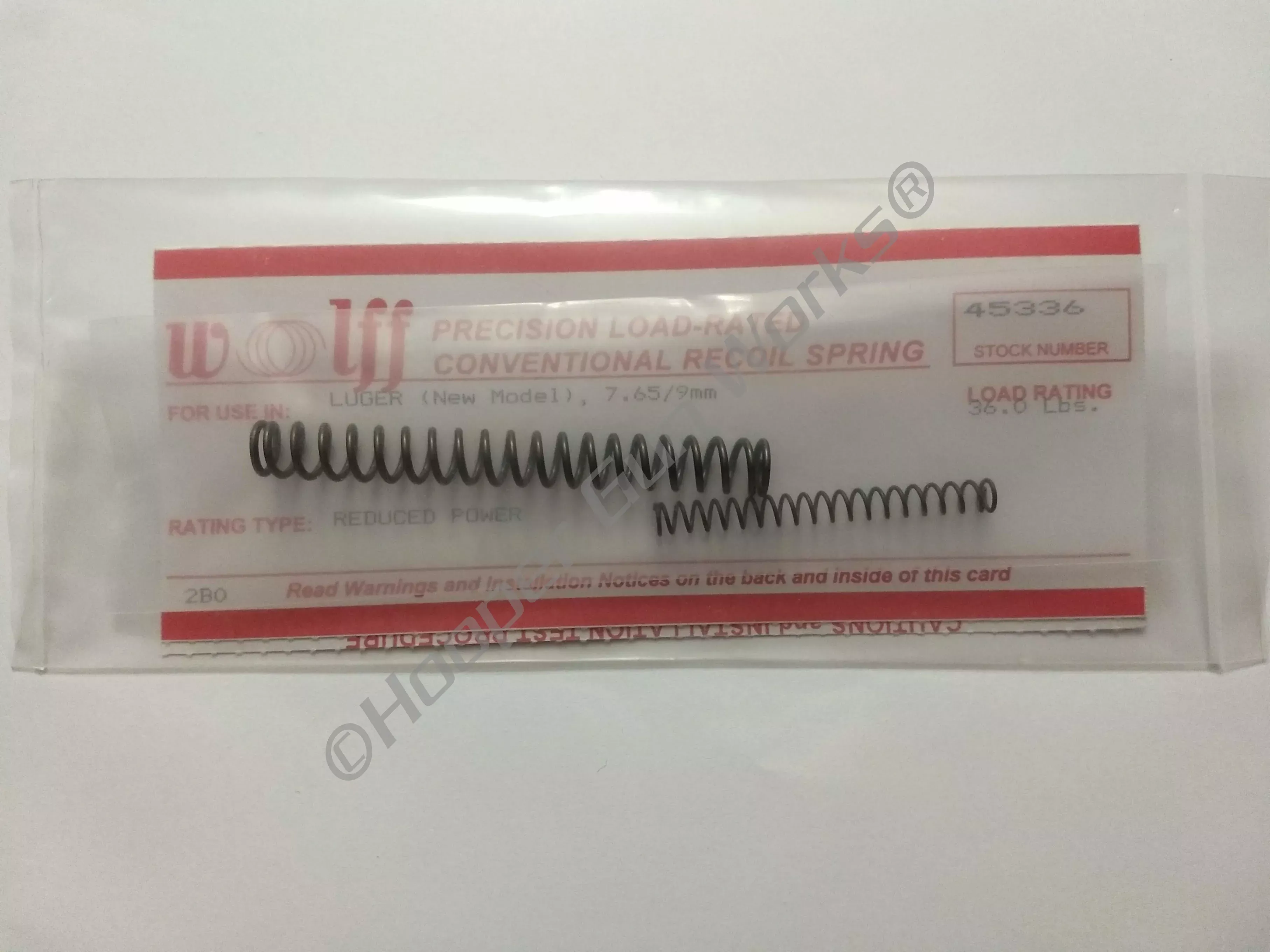 wolff-luger-new-7-65-9mm-rp-recoil-spring-36lb-45336 Wolff LUGER (NEW) 7.65 & 9mm RP RECOIL SPRING 36LB 45336
